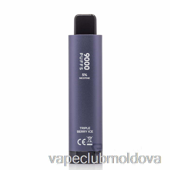 Vape Pod Kit Hqd Cuvie Plus 2.0 9000 De Unică Folosință Triple Berry Ice